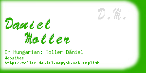 daniel moller business card